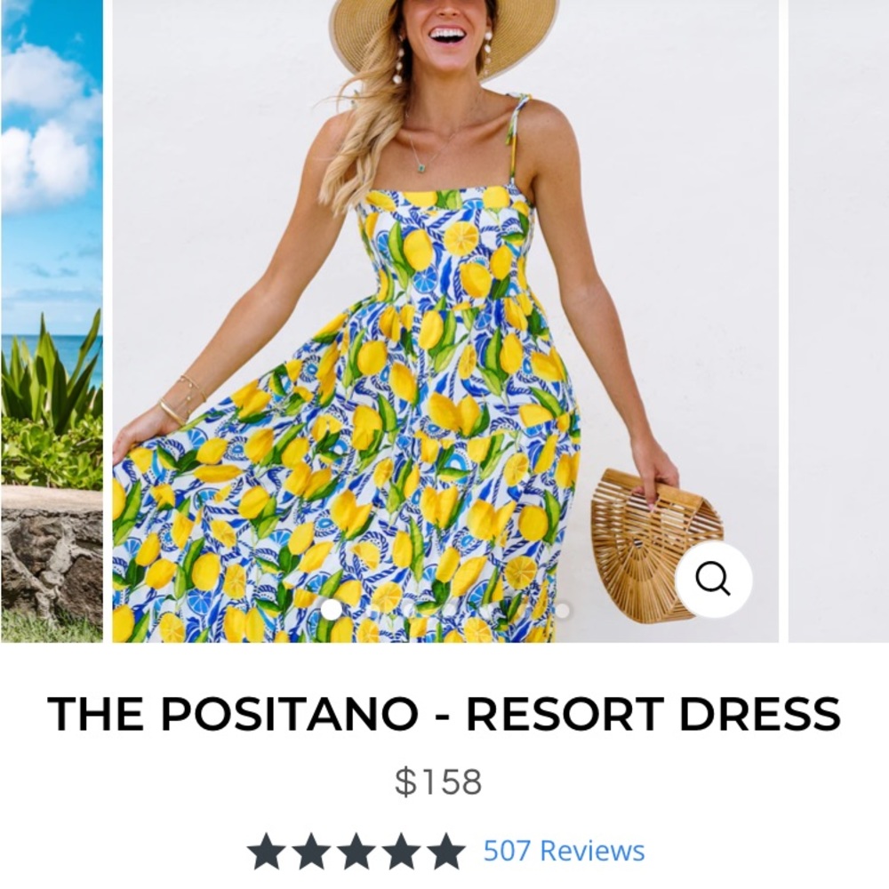 Kenny Flowers Positano Maxi dress